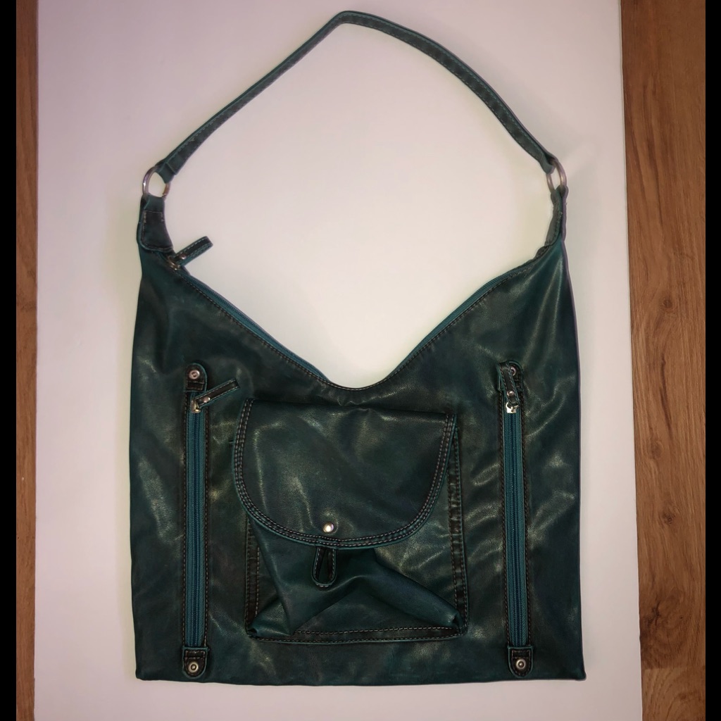 Matte Emerald Green Bag